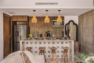 1BR Swim up Loft with Private Cenote Rooftop Pool