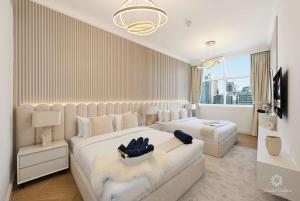 LUX 2 BR Panoramic Marina View Near JBR Beach