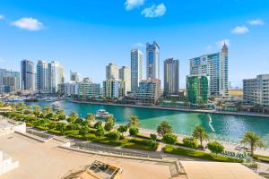 LUX 2 BR Panoramic Marina View Near JBR Beach
