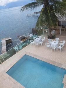 Casa Frente Mar com pier