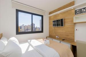 Apto de 1q com garagem no Centro - NEW1005