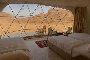 Desert Elegance Luxury Bedouin Camp Panoramic View