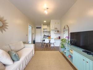 C187 Apartamento aconchegante a duas quadras da praia