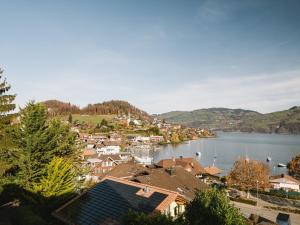 Apartment Steamboat Suite in See- und Bergnähe, 4 Gäste, Balkon mit Aussicht