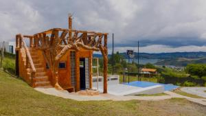 Casa Horizonte | Piscina, Zona social, Vista Lago