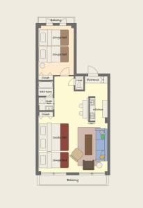 Valley 3F - Mid Century Modern Kawaramachi Apt