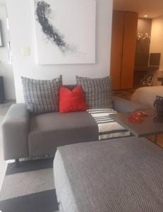 Modern studio apartment with solar