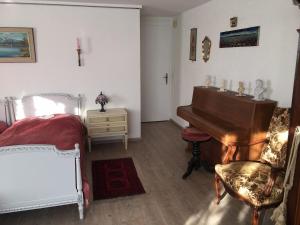 Dream room in basement with private bathroom