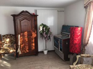 Dream room in basement with private bathroom