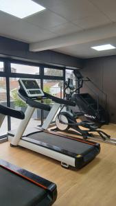 lassy apartments with ample parking space, swimming pool, mordern equipped gym, and amazing city view