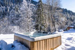 Hot tub, Sauna, Private shuttle and Privacy - 14 ppl - Stunning Ferme Liberté