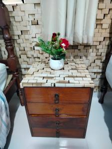 Quarto 2 camas de Solteiro