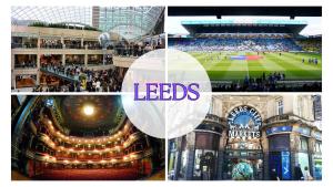 Unique 2-Bed, 2-Bath Apartment with Private Terrace, Near Leeds Bus Station & City Centre