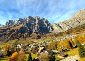 Cozy Alpine Studio in Leukerbad with Mountain View
