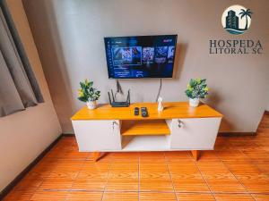 Apartamento com saída direto mar P4 pessoas