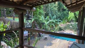 Suíte externa luxo no melhor da Ilhabela