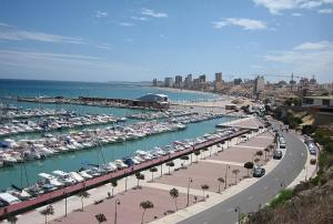 Villa garden and sea Costablanca
