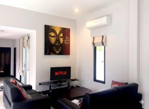 Modern pool villa nature and beach Pak Nam Pran - hua hin