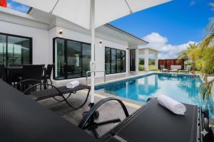 Modern pool villa nature and beach Pak Nam Pran - hua hin