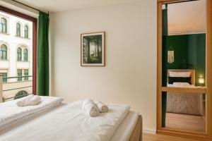 RAHA Apartments - Stilvolle 3-Z-Wohnung - Barrierearm - Fahrstuhl - Bahnhofsnah - Vollausstattung