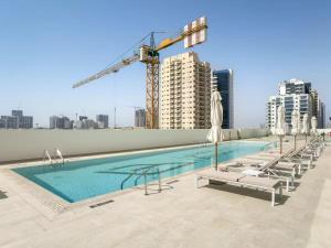 Elegant Studio Stay in Binghatti Tulip Dubai