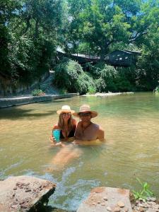 Wake and Glamp: Safari Tent Retreat for Water Sport Lovers in Cibolo, TX