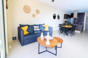 Moderno depa a 1 cuadra de la playa con rooftop view