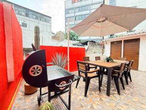 House in Condesa Mexico City with Roof Garden