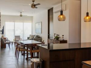 Modern apartment in Sabalo with pool & grill