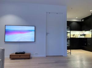 Luxury Panorama Apartment by the Sea with Northern Lights View