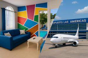 Villa Boutique con Piscina Privada a Minutos del Aeropuerto SDQ