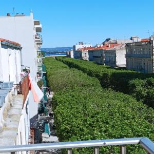 Overlooking the elegant avenue Victor Hugo