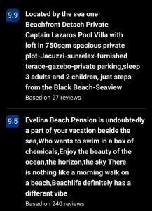 Evelina Beach Pension means vacation beside the sea, Who wants to swim in a box of chemicals, Swimming in the sea,There is nothing like a morning walk on a beach Beachlife definitely has a different vibe