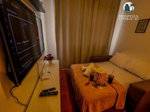 Apartamento para 4 com saída para a praia