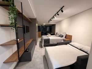 Estúdio Moderno com Vista de Cartão Postal