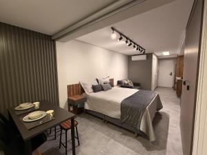 Estúdio Moderno com Vista de Cartão Postal