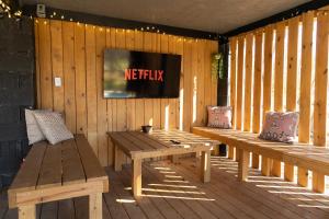Valhalla Cabins AFrames with hot tubs & sauna