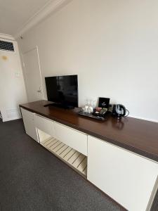 Ocean-view hotel room on Level 17 in central Surfers Paradise