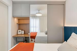 Andar Alto 15º com Ar, Rooftop e Piscina