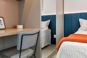 Andar Alto 15º com Ar, Rooftop e Piscina