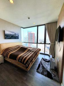 The room, luxury condo 21fl 1 Bedroom ,near bts