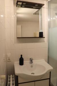 City apartment by the waterfall