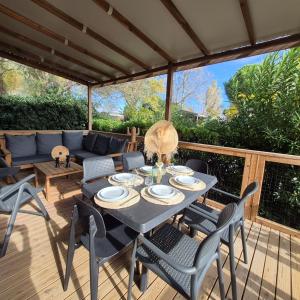 Le Havre de Paix Mobil home a 200m de la Plage Parc Aquatique Camping 5 Etoiles Les Dunes