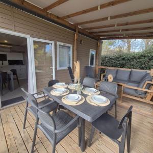 Le Havre de Paix Mobil home a 200m de la Plage Parc Aquatique Camping 5 Etoiles Les Dunes