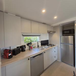 Le Havre de Paix Mobil home a 200m de la Plage Parc Aquatique Camping 5 Etoiles Les Dunes