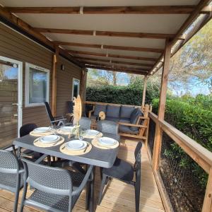 Le Havre de Paix Mobil home a 200m de la Plage Parc Aquatique Camping 5 Etoiles Les Dunes