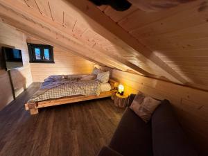 Harz-Blockhaus, Berg -"Hütte" mit Sauna und Kamin, WH