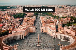 100m from Vatican - Green Butterfly House