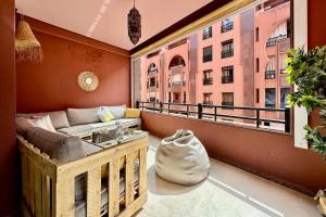 2 bedroom apartment in Plaza central Gueliz