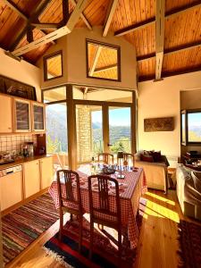 Kalavryta Villa Nano with fireplace and next the Ski Centre